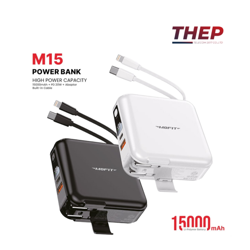Mofit M15 PowerBank 15000 mAh
