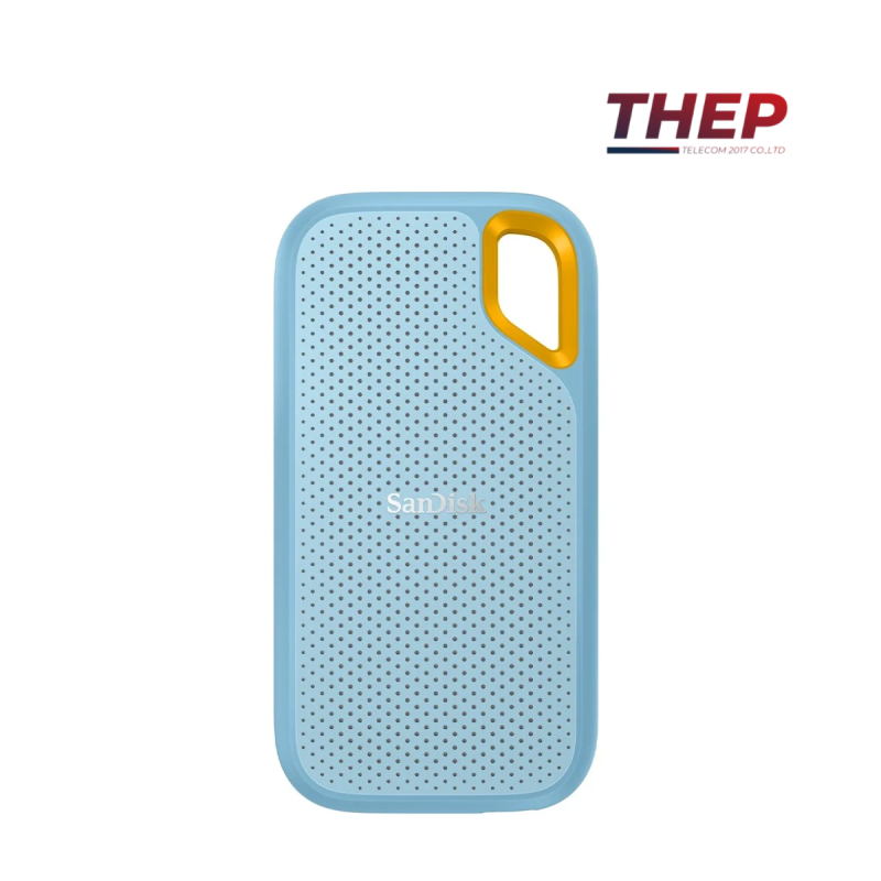 ฮาร์ดดิสก์ SanDisk SSD Extreme Portable 2TB Sky-Blue