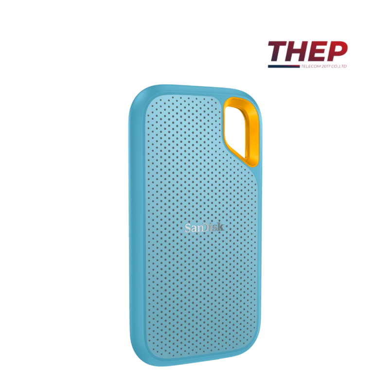 ฮาร์ดดิสก์ SanDisk SSD Extreme Portable 1TB Sky-Blue