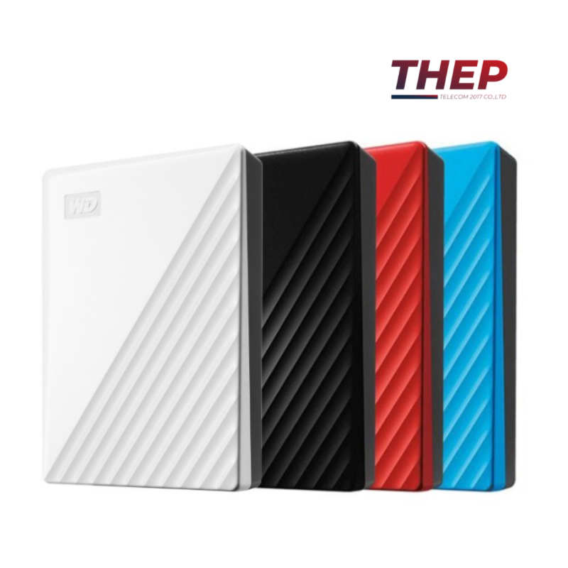 External Hard Disk ฮาร์ดดิสก์พกพา WD HDD Ext 2TB My Passport USB 3.0 2.5